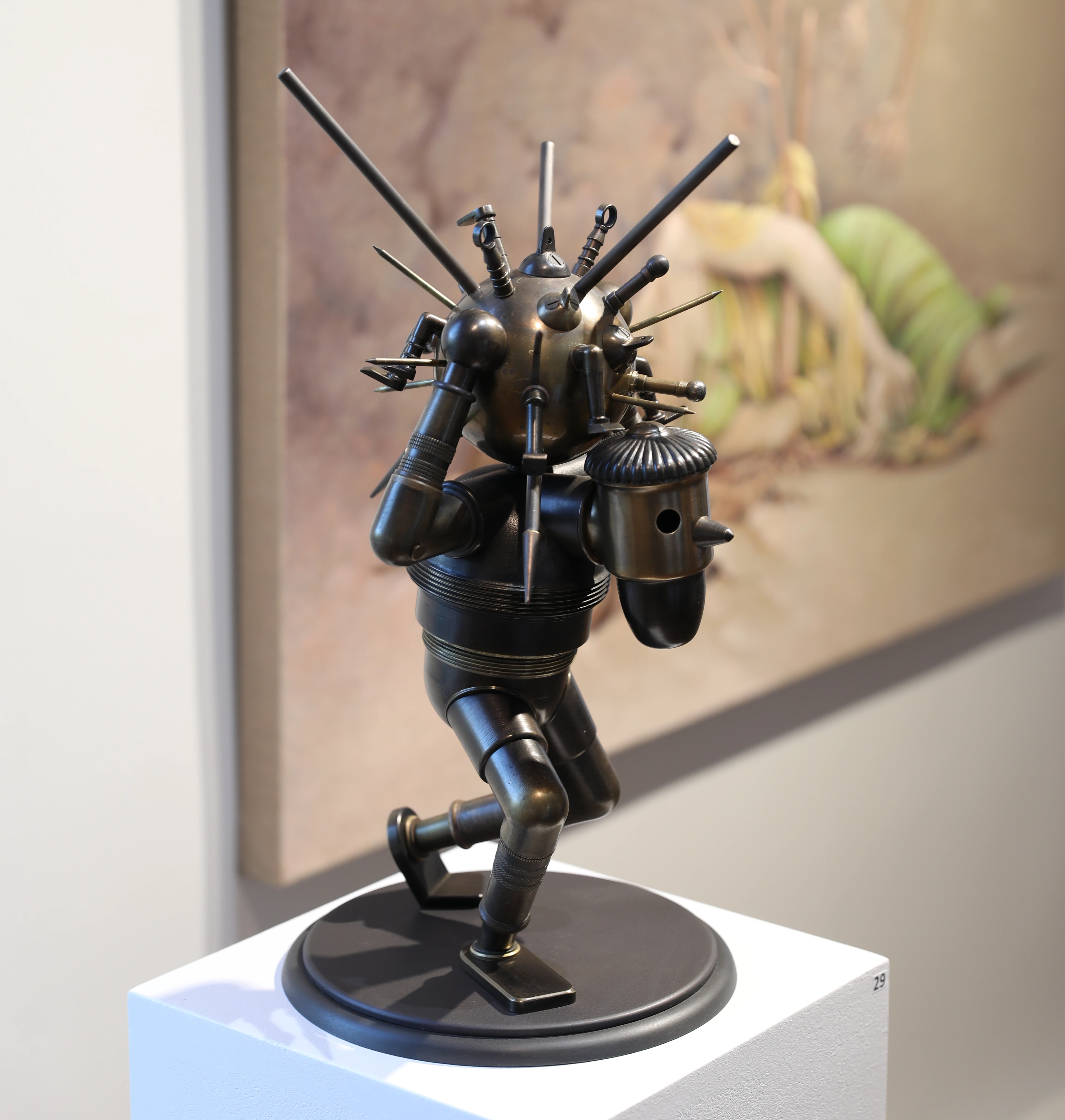 photo de la sculpture 'Le Fardeau'