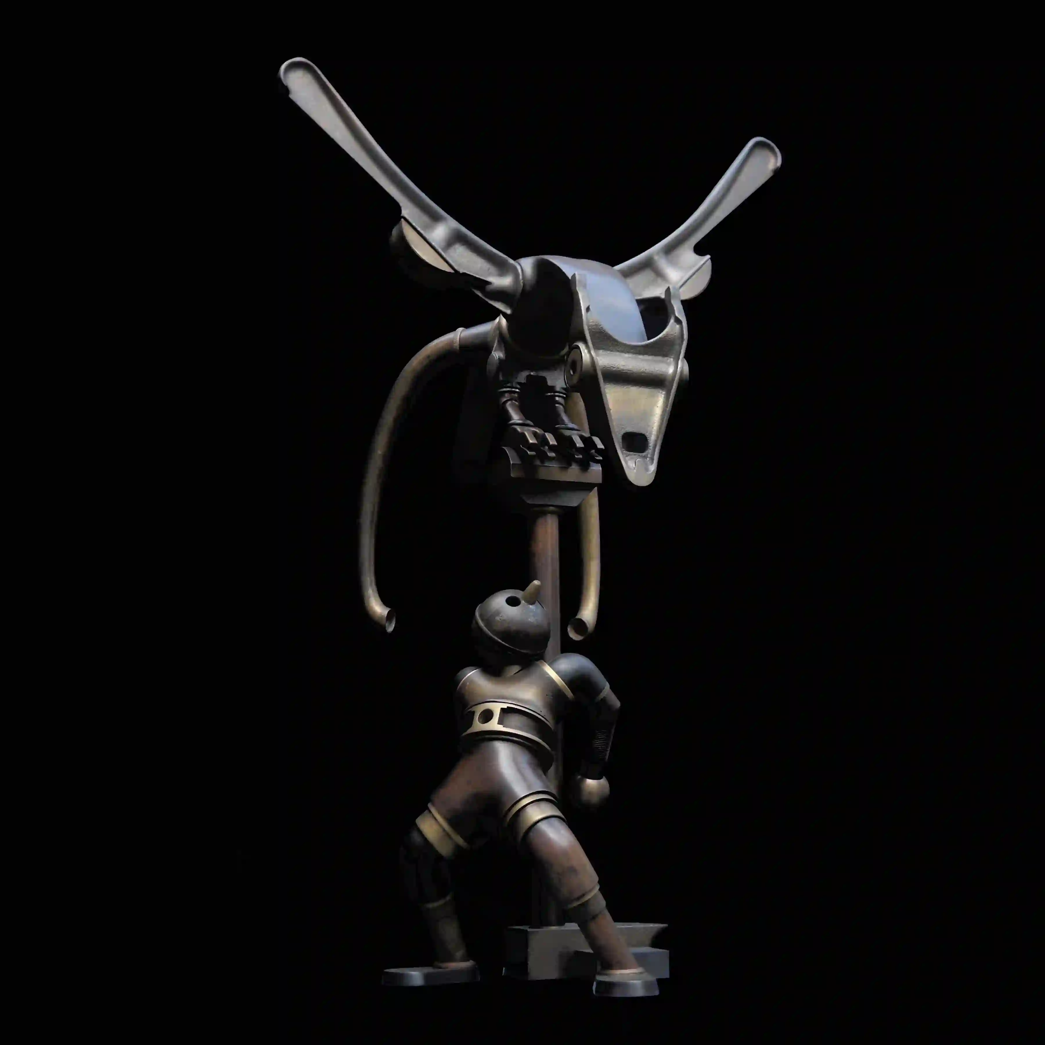 Photo sculpture Dragon